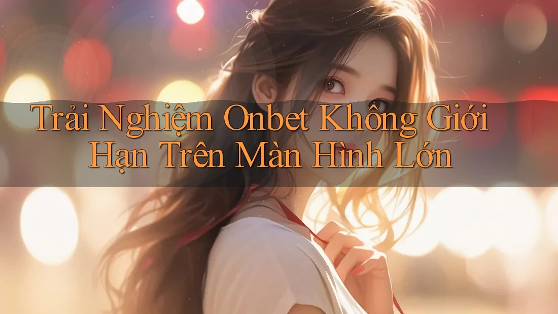 Trải Nghiệm Onbet Không Giới Hạn Trên Màn Hình Lớn Trải Nghiệm Onbet Không Giới Hạn Trên Màn Hình Lớn