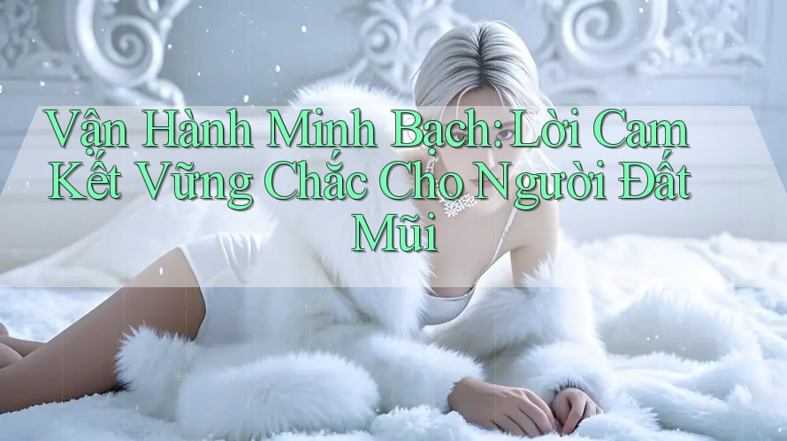 Vận Hành Minh Bạch: Lời Cam Kết Vững Chắc Cho Người Đất Mũi Vận Hành Minh Bạch: Lời Cam Kết Vững Chắc Cho Người Đất Mũi