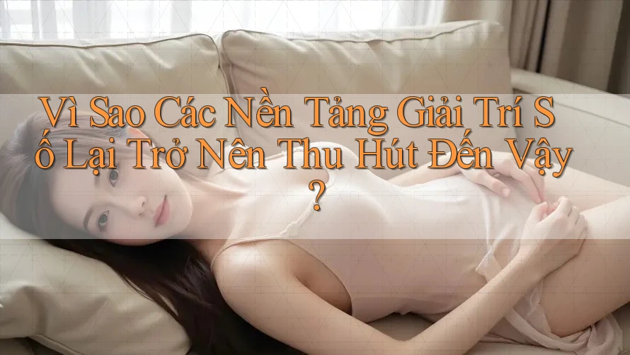 Vì Sao Các Nền Tảng Giải Trí Số Lại Trở Nên Thu Hút Đến Vậy? Vì Sao Các Nền Tảng Giải Trí Số Lại Trở Nên Thu Hút Đến Vậy?